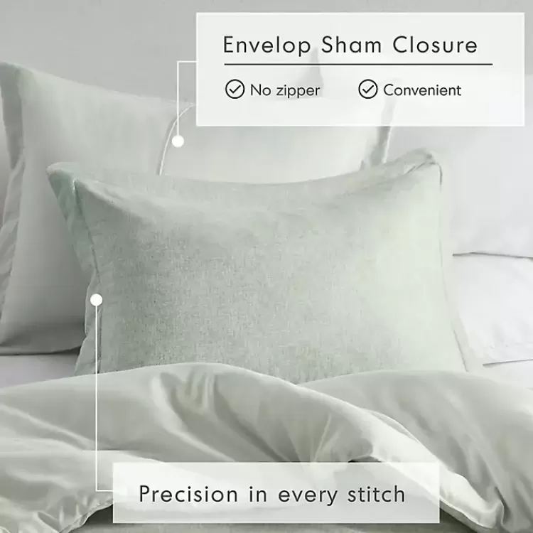 green_chambray_pc_twintwin_xl_comforter_set_3.webp Chambray 2-pc. Twin/Twin XL Comforter Set>Kirklands Home Flash Sale