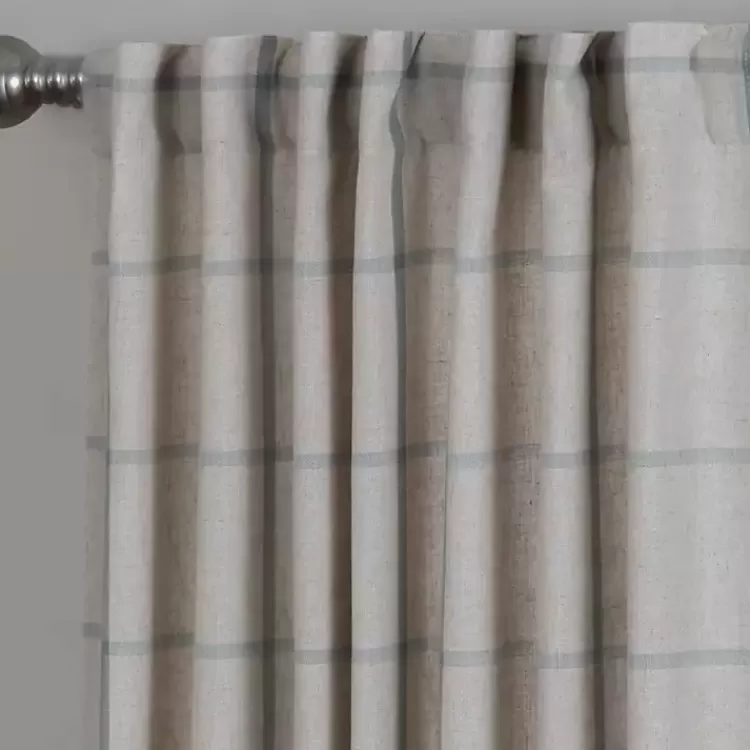 green_checkered_single_curtain_panel__in_3.webp Green Checkered Single Curtain Panel, 84 in.>Kirklands Home Cheap