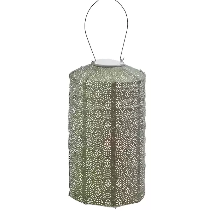 Fan Cylinder Hanging LED Outdoor Lantern>Kirklands Home Flash Sale