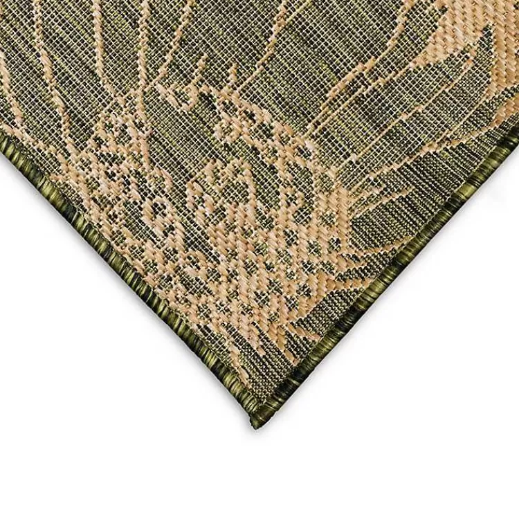 green_floral_blooms_outdoor_area_rug_x_2.webp Green Floral Blooms Outdoor Area Rug, 4x7>Kirklands Home Fashion