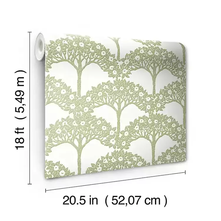 green_flowering_trees_peel__stick_wallpaper_8.webp Green Flowering Trees Peel & Stick Wallpaper>Kirklands Home Cheap