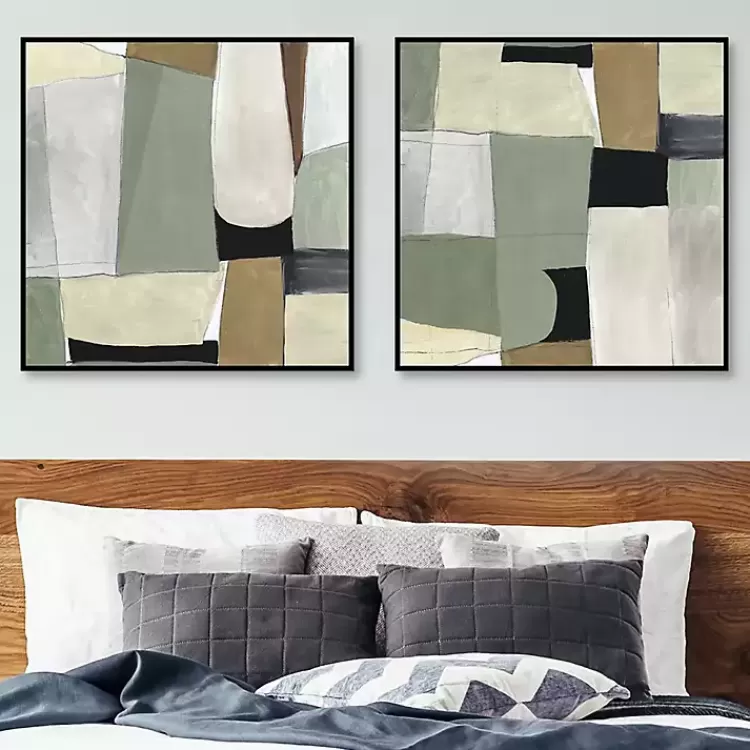 green_forms_framed_canvas_art_prints_set_of__2.webp Green Forms Framed Canvas Art Prints, Set of 2>Kirklands Home Outlet