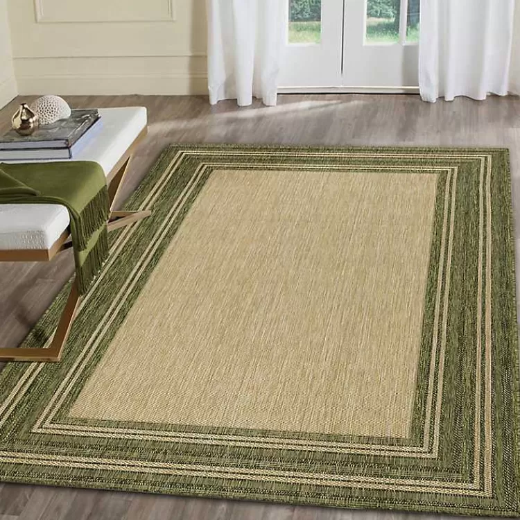 green_framed_border_outdoor_area_rug_x_5-1.webp Green Framed Border Outdoor Area Rug, 7x9>Kirklands Home Fashion
