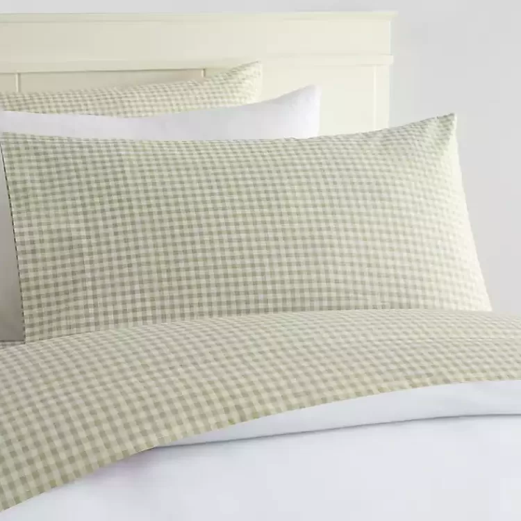 Gingham 4-pc. Queen Sheet Set>Kirklands Home Flash Sale
