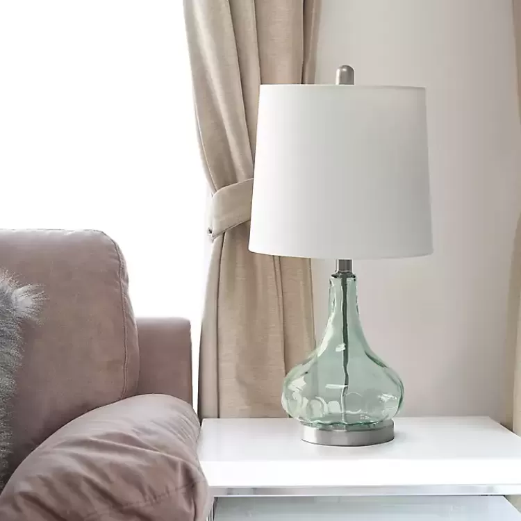 green_glass_ripple_table_lamp_5.webp Green Glass Ripple Table Lamp>Kirklands Home Fashion