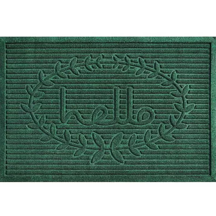 Hello Ribbed Durable Doormat>Kirklands Home Shop