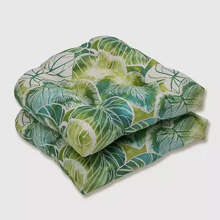 Green Lagoon Outdoor Chair Cushions, Set of 2>Kirklands Home Cheap