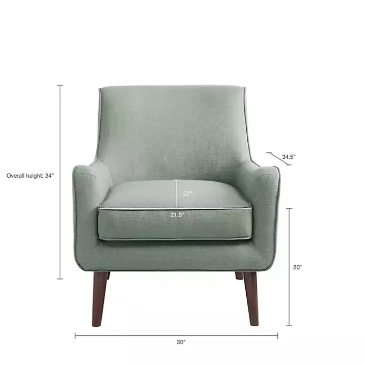 green_midcentury_modern_accent_chair_5.webp Mid-Century Modern Accent Chair>Kirklands Home Fashion