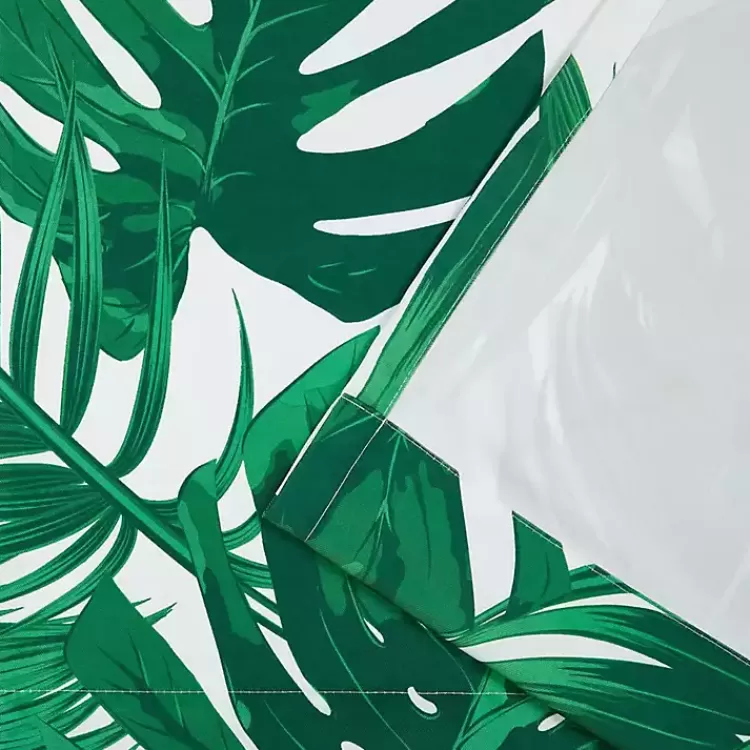 green_palm_leaf_outdoor_curtain_panel_set__in_3.webp Green Palm Leaf Outdoor Curtain Panel Set, 96 in.>Kirklands Home New