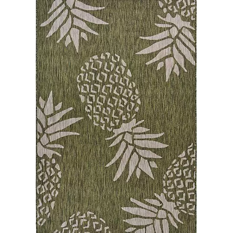 Pineapple Indoor/Outdoor Area Rug, 5x7>Kirklands Home Cheap