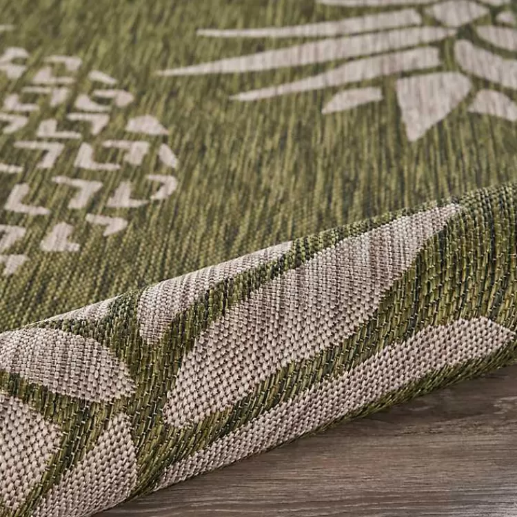 green_pineapple_indooroutdoor_area_rug_x_4.webp Pineapple Indoor/Outdoor Area Rug, 5x7>Kirklands Home Cheap