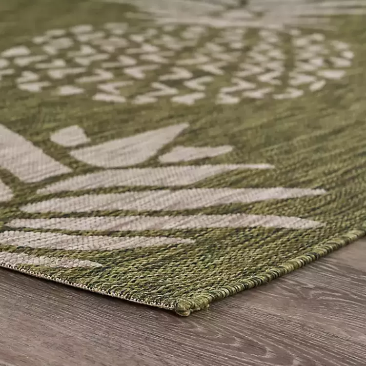 green_pineapple_outdoor_area_rug_x_2.webp Green Pineapple Outdoor Area Rug, 7x9>Kirklands Home Fashion
