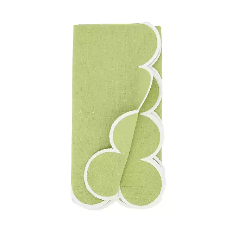 Scalloped Edge Napkins, Set of 4>Kirklands Home Cheap