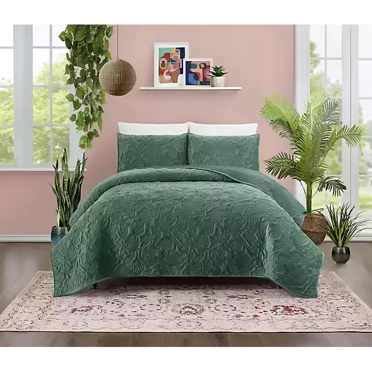 Secret Garden 3-pc. Full/Queen Quilt Set>Kirklands Home Cheap