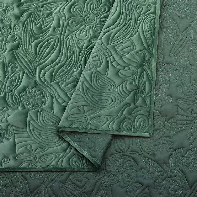 green_secret_garden_pc_fullqueen_quilt_set_5.webp Secret Garden 3-pc. Full/Queen Quilt Set>Kirklands Home Cheap