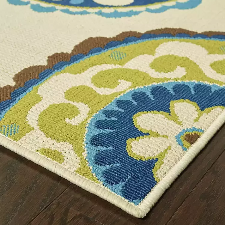 green_suzani_capetown_area_rug_x_3.webp Green Suzani Capetown Area Rug, 5x7>Kirklands Home Online