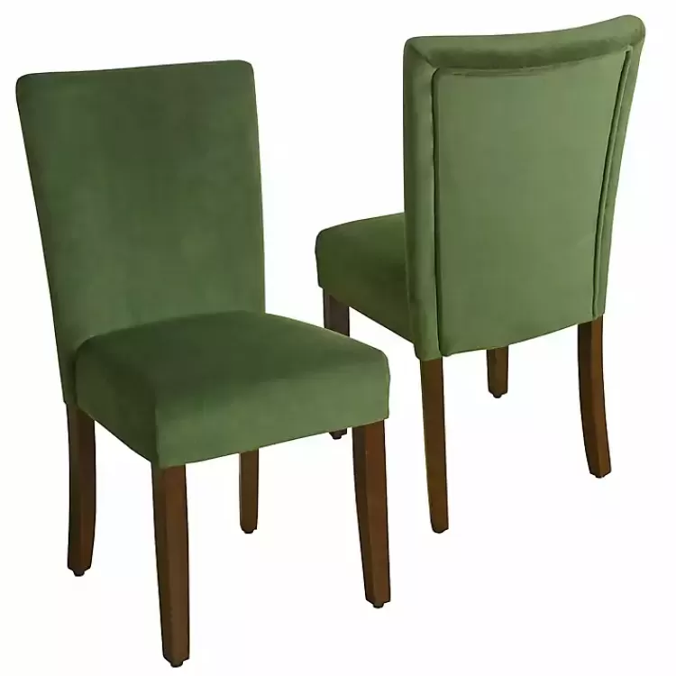 Velvet Parsons Chairs, Set of 2>Kirklands Home Fashion