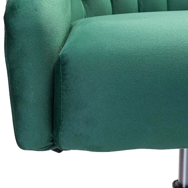 green_velvet_tufted_golden_leg_swivel_office_chair_4.webp Velvet Tufted Golden Leg Swivel Office Chair>Kirklands Home New