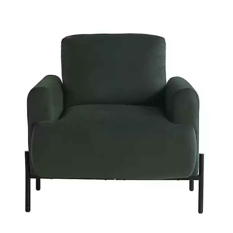 Velvet Upholstered Knox Accent Chair>Kirklands Home Fashion