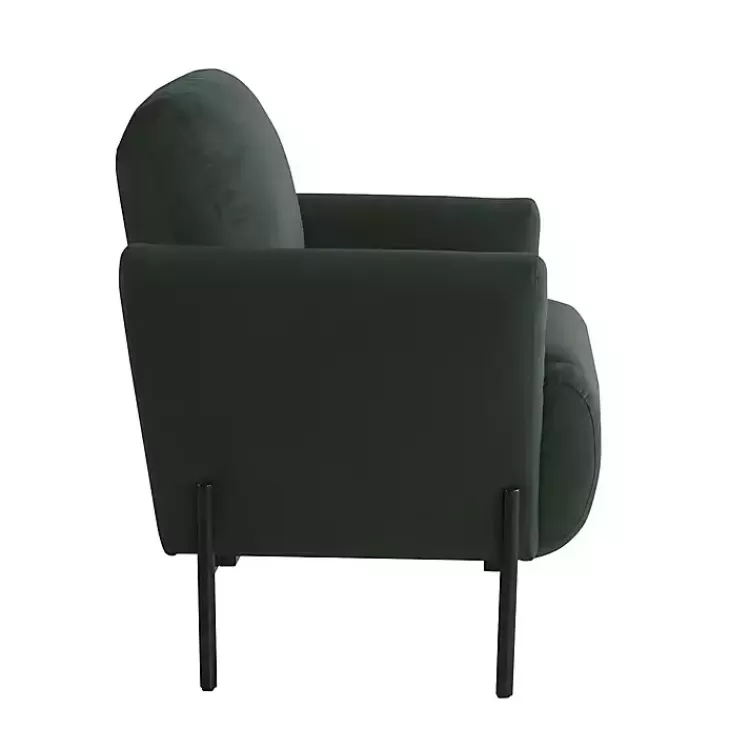 green_velvet_upholstered_knox_accent_chair_3.webp Velvet Upholstered Knox Accent Chair>Kirklands Home Fashion