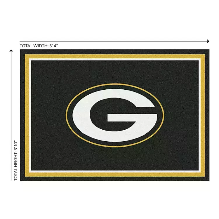bay Packers Area Rug, 4x6>Kirklands Home Store