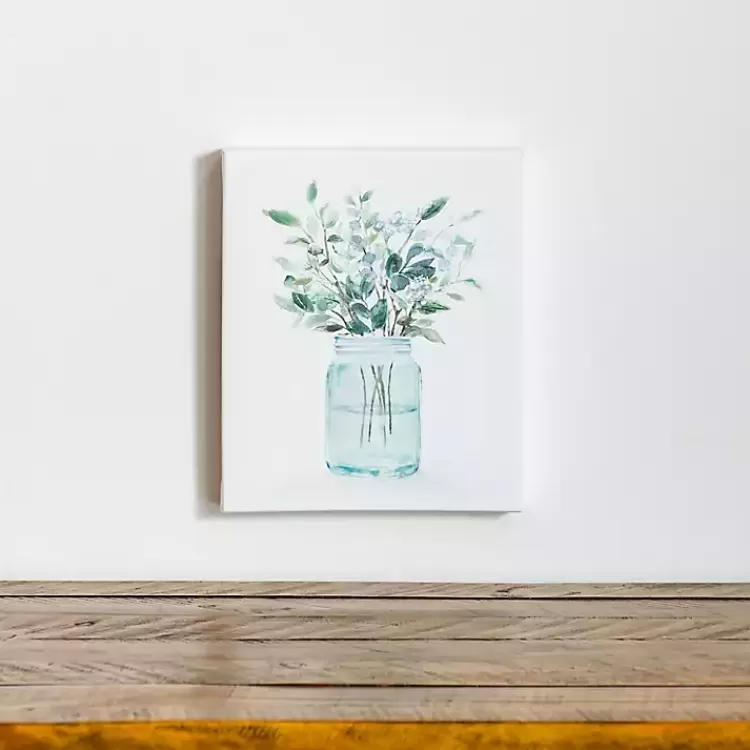 Greenery Bottle II Canvas Art Print>Kirklands Home Best Sale