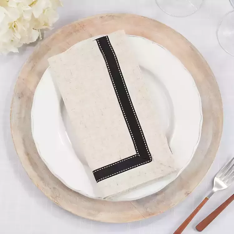 grosgrain_accent_napkins_set_of__3.webp Grosgrain Accent Napkins, Set of 4>Kirklands Home Online