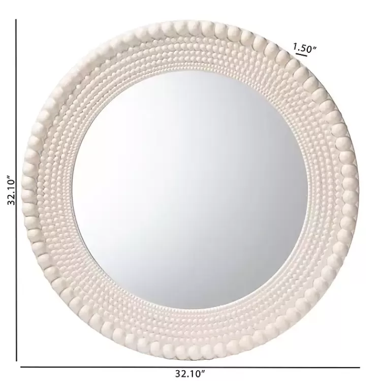 halle_pearl_white_wall_mirror_3.webp Halle Pearl Wall Mirror>Kirklands Home Cheap