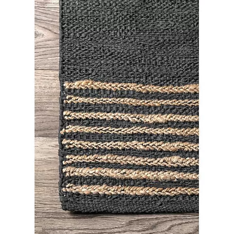 hand_braided_leather_kelli_jute_area_rug_x_3.webp Hand Braided Leather Kelli Jute Area Rug, 7x9>Kirklands Home Outlet