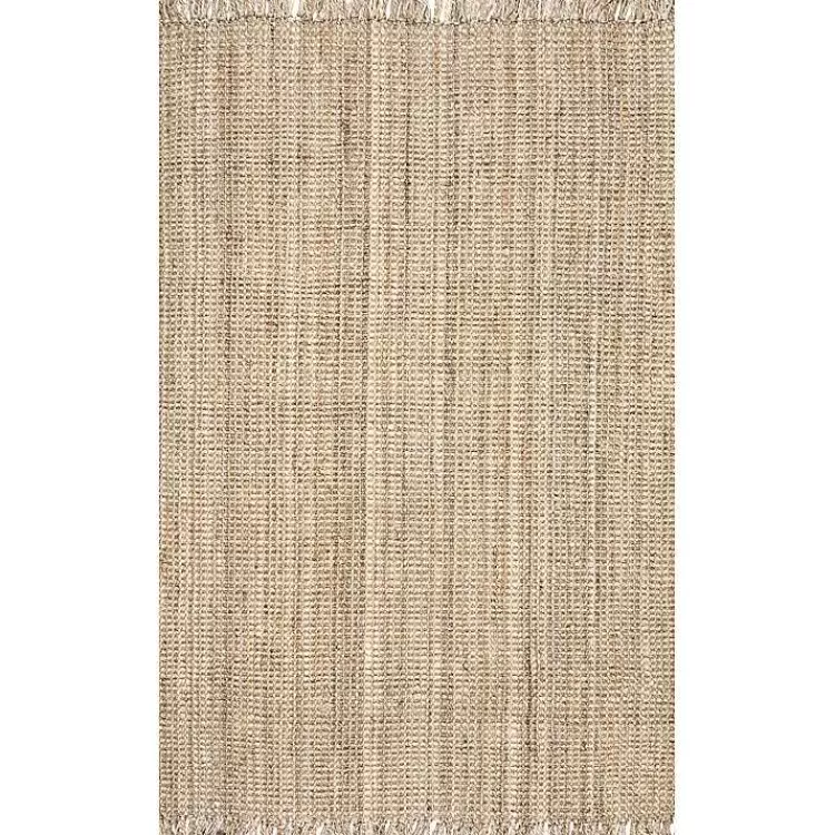 Hand Woven Chunky Loop Jute Caspar Area Rug, 4x6>Kirklands Home Clearance