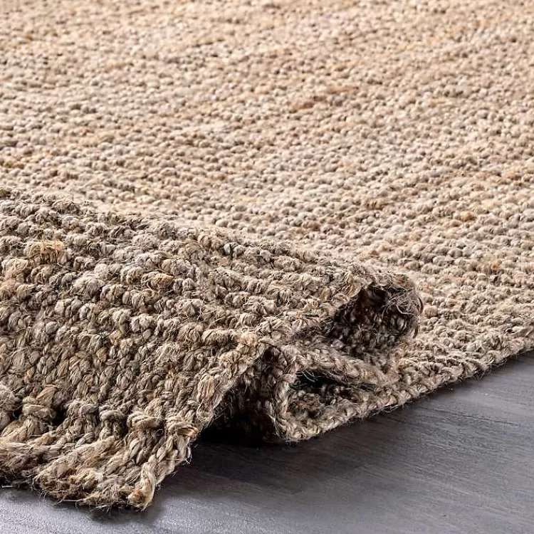hand_woven_looped_natural_jute_area_rug_x_5.webp Hand Woven Looped Natural Jute Area Rug, 9x13>Kirklands Home Best Sale
