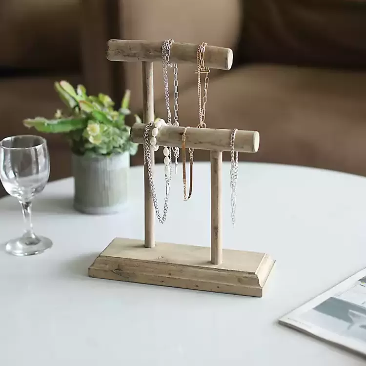 handmade_driftwood_medium_jewelry_stand_8.webp Handmade Driftwood Medium Jewelry Stand>Kirklands Home Fashion