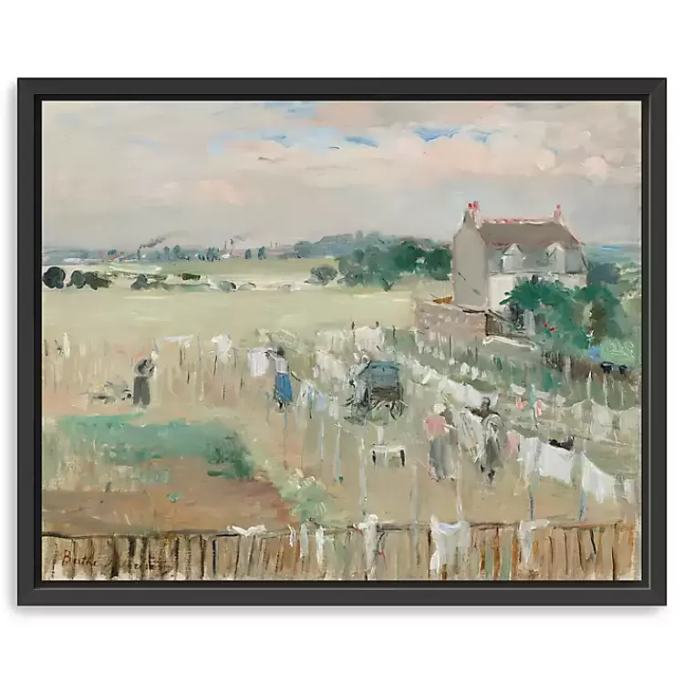 Hanging the Laundry Out Framed Canvas Art Print>Kirklands Home Store