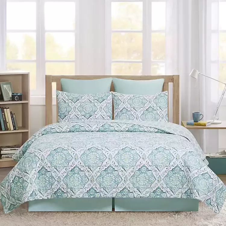 Harlen Mosaic 3-pc. King Quilt Set>Kirklands Home Cheap