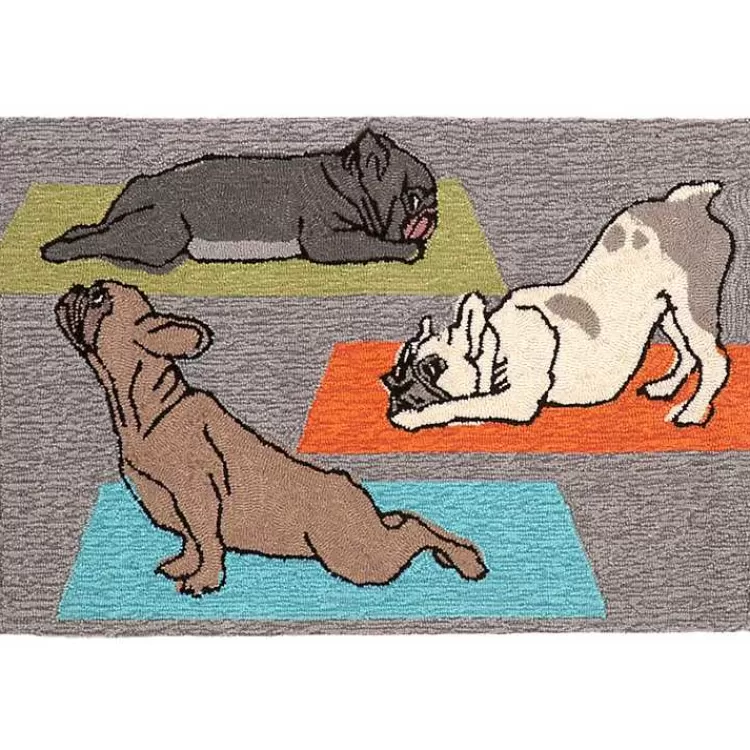Hatha Pups Outdoor Mat>Kirklands Home Flash Sale