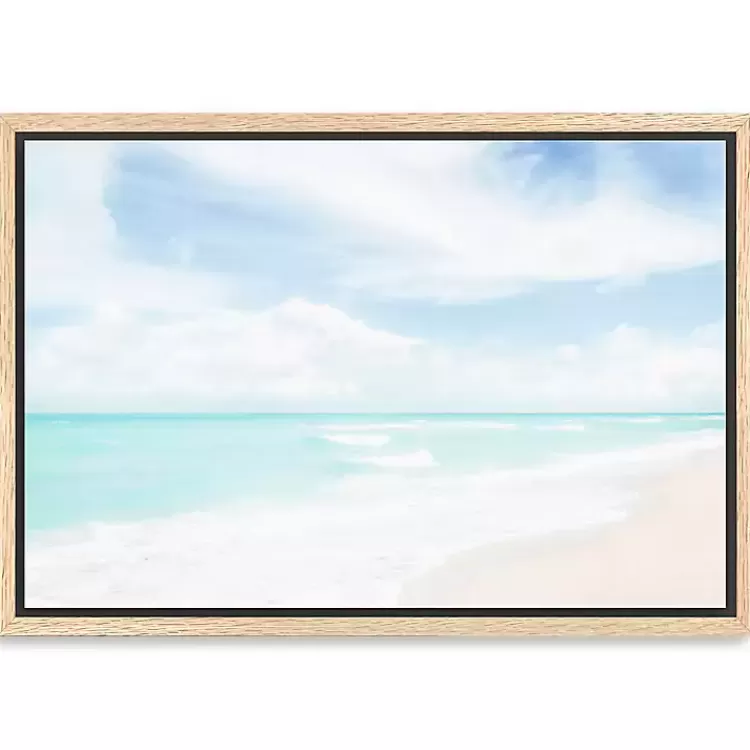 Hawaiian Beach Framed Canvas Art Print>Kirklands Home Best Sale