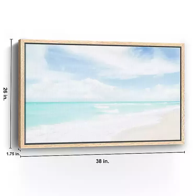 hawaiian_beach_framed_canvas_art_print_2.webp Hawaiian Beach Framed Canvas Art Print>Kirklands Home Best Sale