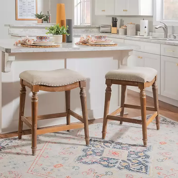 hazelnut_upholstered_curved_seat_counter_stool_6.webp Hazelnut Upholstered Curved Seat Counter Stool>Kirklands Home Clearance
