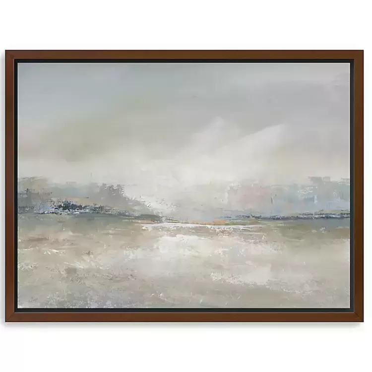 Hazy Horizon Framed Canvas Art Print>Kirklands Home Cheap