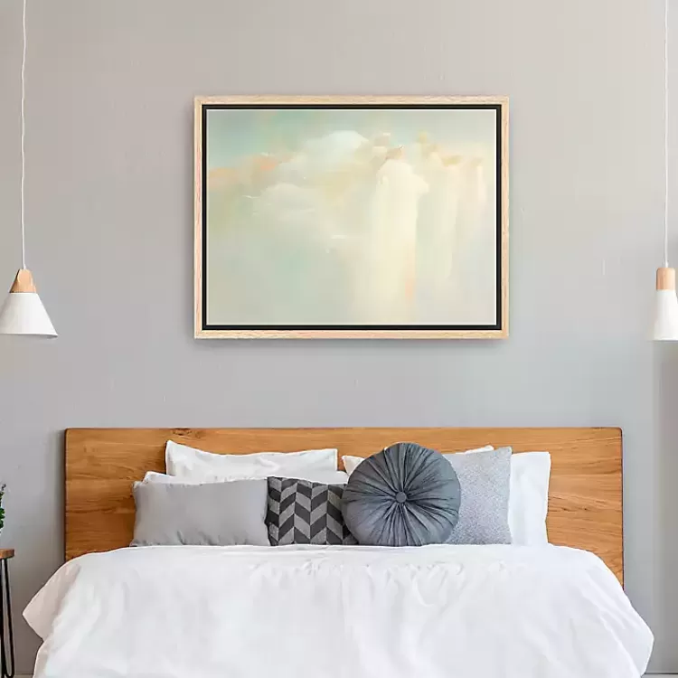 Heavenly Messengers Framed Canvas Art Print, 32x42>Kirklands Home Flash Sale