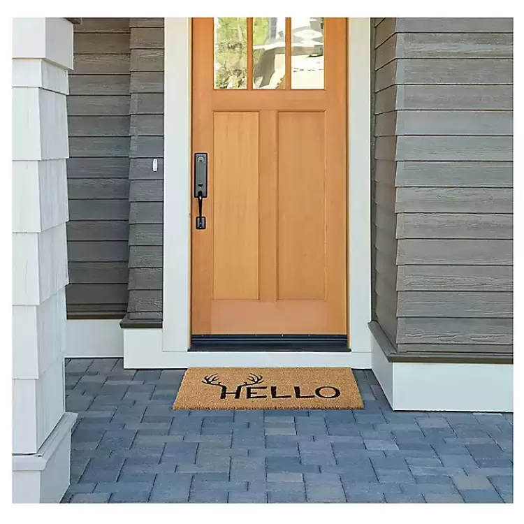 Hello Antlers Doormat>Kirklands Home Discount