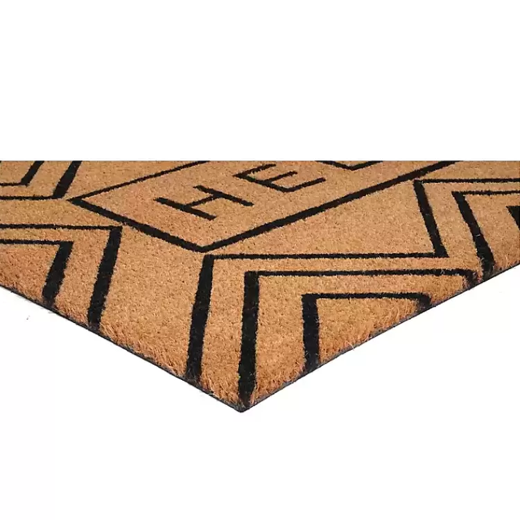 hello_chevron_doormat_3.webp Hello Chevron Doormat>Kirklands Home Flash Sale