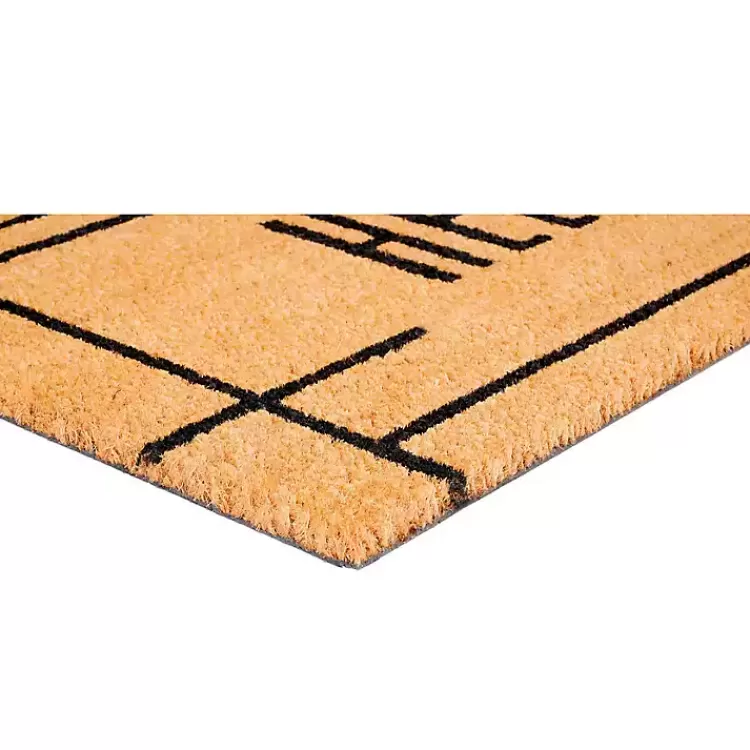 hello_natural_linear_doormat_3.webp Hello Natural Linear Doormat>Kirklands Home Store