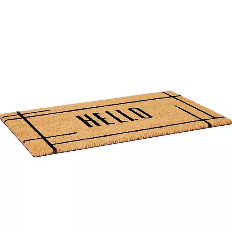 hello_natural_linear_doormat_4.webp Hello Natural Linear Doormat>Kirklands Home Store