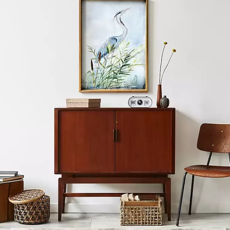 heron_wood_framed_canvas_art_print_2.webp Heron Wood Framed Canvas Art Print>Kirklands Home Flash Sale