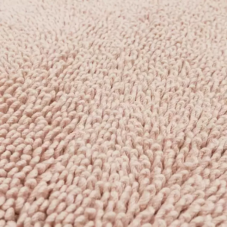 High Pile Blush Cotton Non-Skid Classic Bath Mat>Kirklands Home New