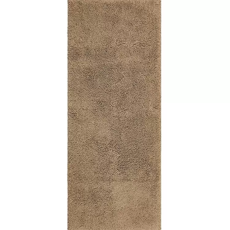 High Pile Taupe Cotton Non-Skid Classic Bath Mat>Kirklands Home Hot