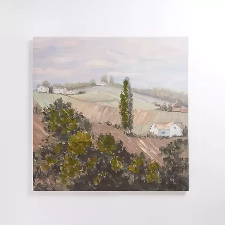 Hilly Landscape Canvas Art Print>Kirklands Home Cheap