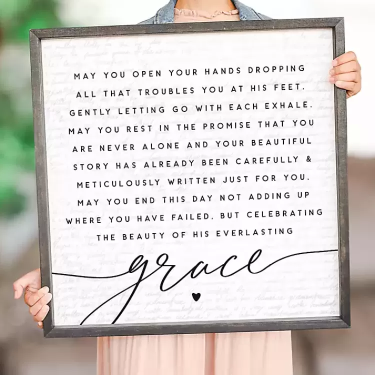 his_everlasting_grace_wall_plaque_3.webp His Everlasting Grace Wall Plaque>Kirklands Home Best Sale