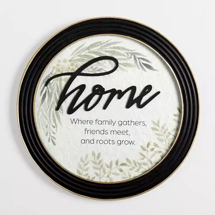 Home Botanical Framed Wall Plaque>Kirklands Home Discount